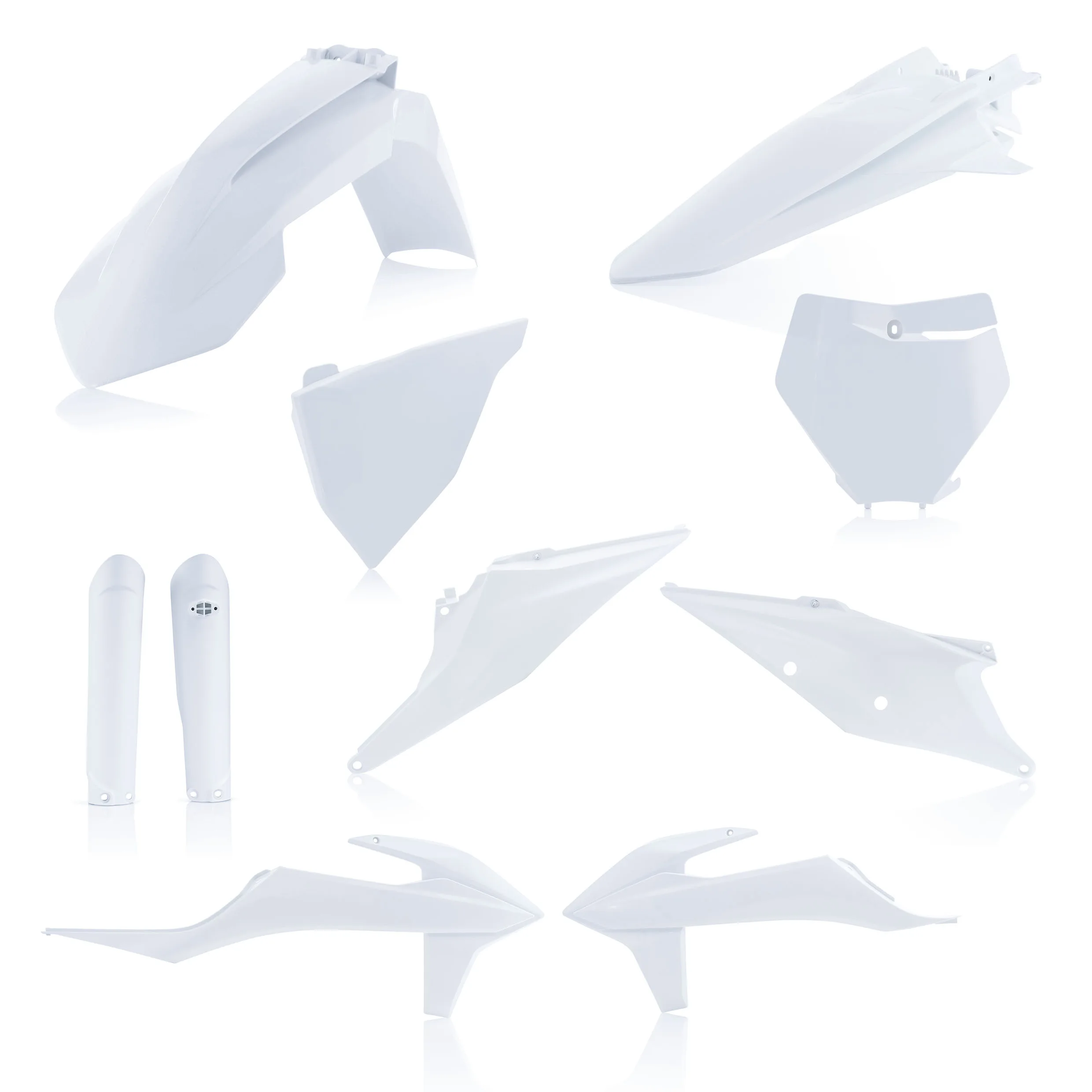 ACERBIS PARAFANGO ANTERIORE KTM SX SXF 2013 2014 2015 BIANCO